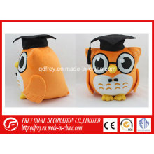 Brinquedo barato da coruja da graduação da peluche para a promoção do presente